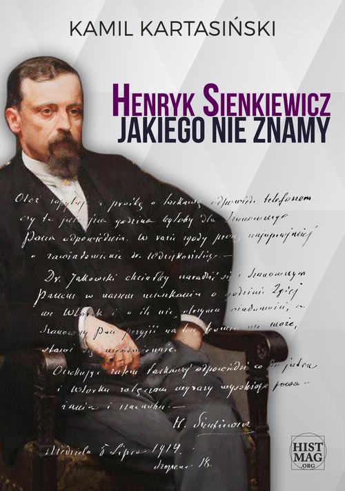 Henryk Sienkiewicz jakiego nie znamy — okładka e-booka
