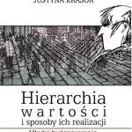 Hierarchia wartości i sposoby ich realizacji — okładka e-booka