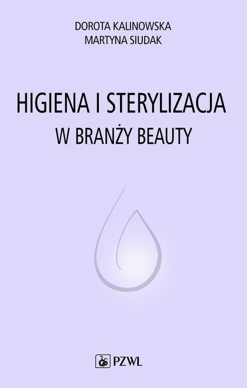 Higiena i sterylizacja w branży beauty — okładka e-booka