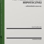 Hipoteka umowna na wierzytelności hipotecznej - subintabulat umowny — okładka e-booka