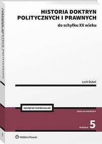 Historia doktryn politycznych i prawnych do schyłku XX wieku — okładka e-booka