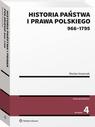 Historia państwa i prawa polskiego (966-1795) — okładka e-booka