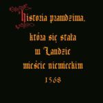 Historia prawdziwa, która się stała w Landzie mieście niemieckim 1568 — okładka e-booka