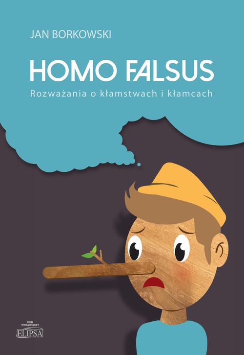 Homo falsus — okładka e-booka