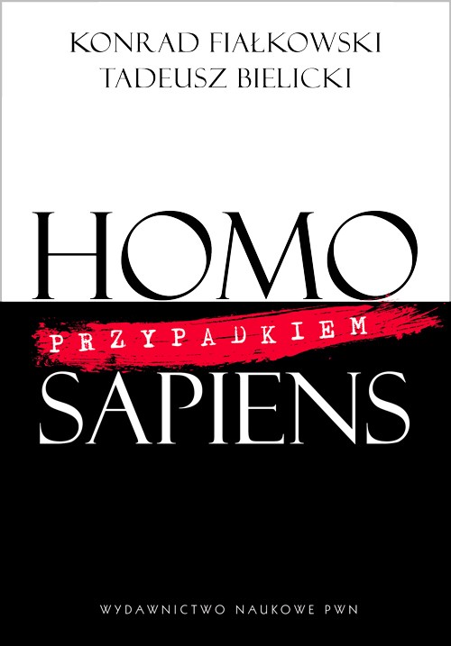 Homo przypadkiem Sapiens — okładka e-booka