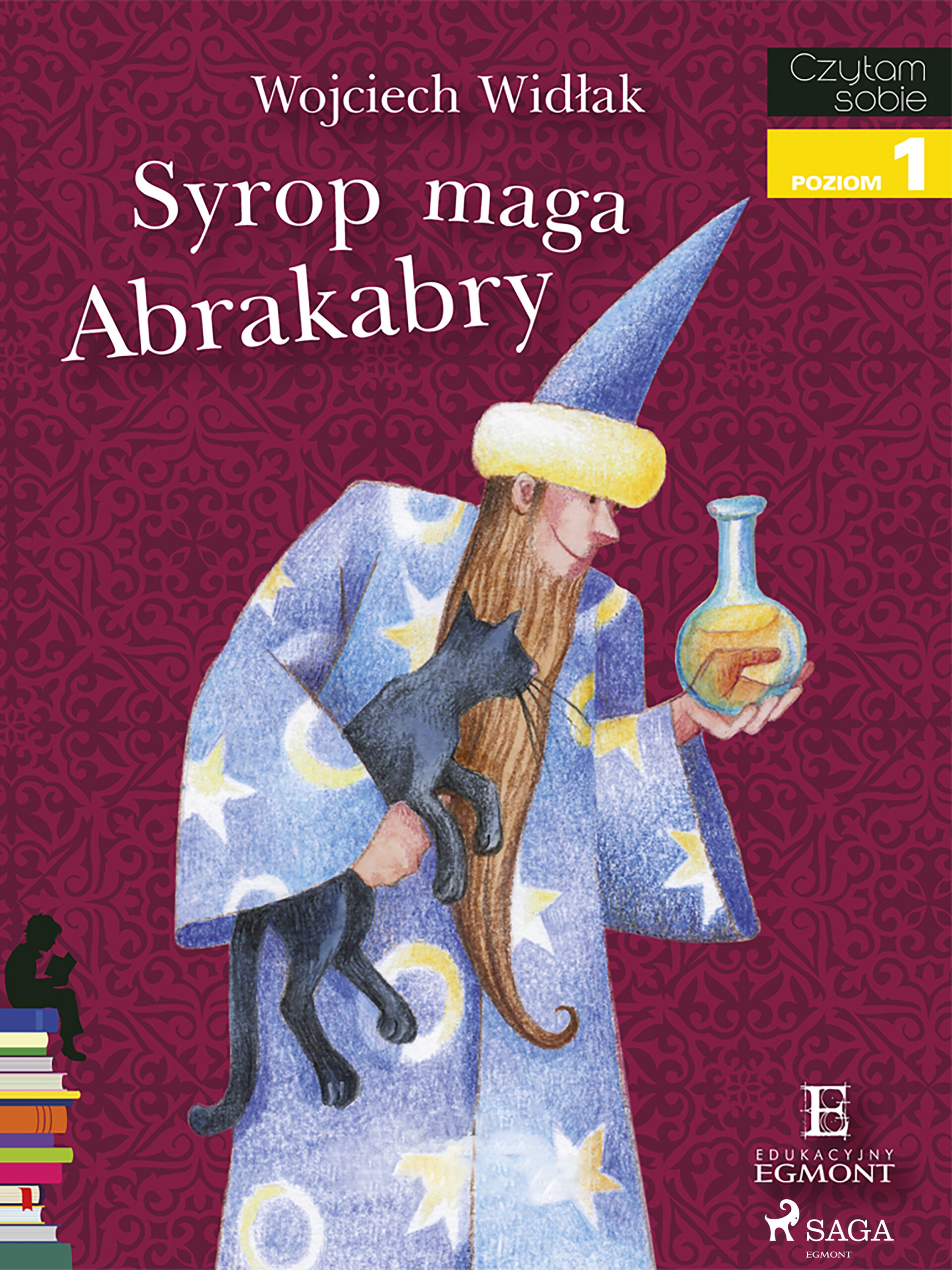 I am reading - Czytam sobie. Syrop maga Abrakabry — okładka e-booka