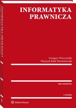 Informatyka prawnicza — okładka e-booka