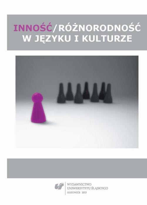 Inność/różnorodność w języku i kulturze — okładka e-booka