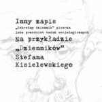 Inny zapis — okładka e-booka
