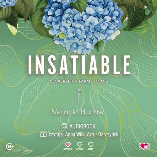 Tytuł: Insatiable. Cloverleigh Farms. Tom 3
Autor: Melanie Harlow
Wydawnictwo: Papierowe Serca
Formaty: MP3