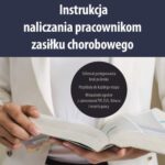 Instrukcja naliczania pracownikom zasiłku chorobowego — okładka e-booka
