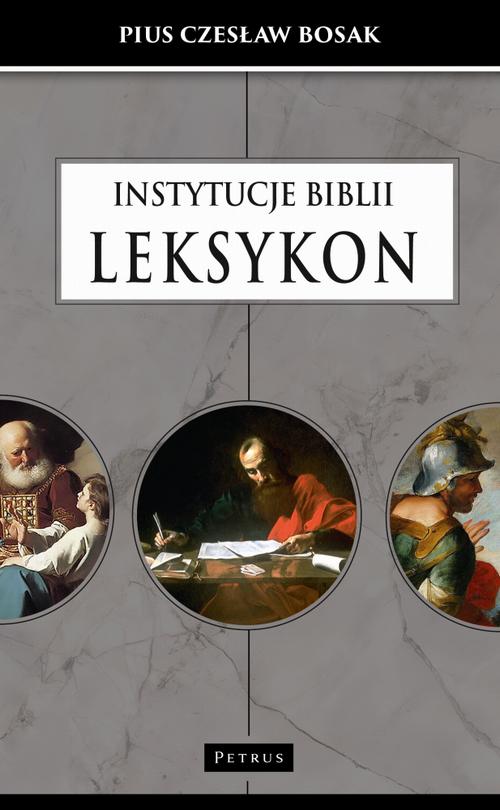 Instytucje Biblii. LEKSYKON — okładka e-booka