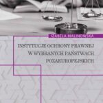 Instytucje ochrony prawnej w wybranych państwach pozaeuropejskich — okładka e-booka