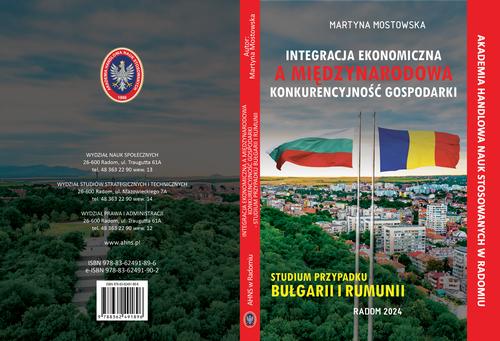 Tytuł: Integracja ekonomiczna a międzynarodowa konkurencyjność gospodarki. Studium przypadku Bułgarii i Rumunii.
Autor: Martyna Mostowska
Wydawnictwo: Akademia Handlowa Nauk Stosowanych
Formaty: PDF