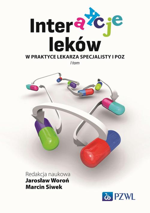 Interakcje leków w praktyce lekarza specjalisty i lekarza POZ — okładka e-booka