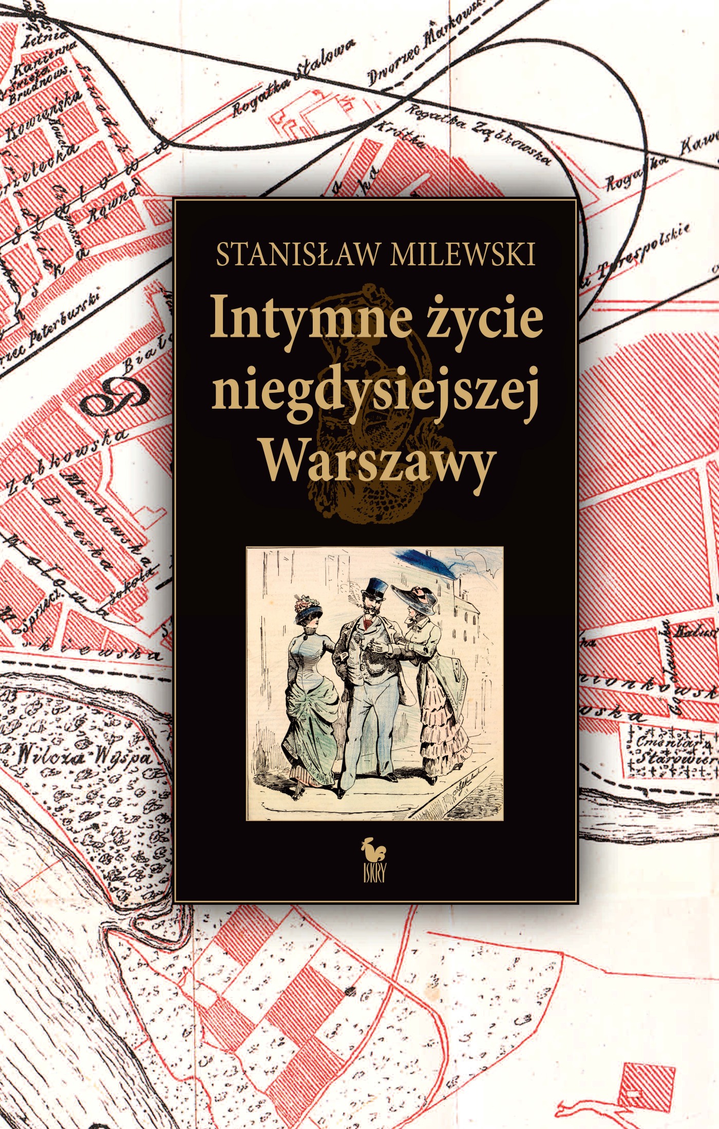 Intymne życie niegdysiejszej Warszawy — okładka e-booka