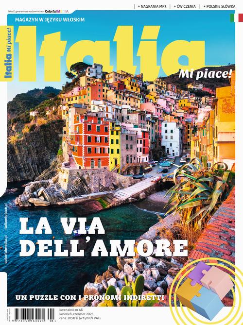 Tytuł: Italia Mi piace! 46
Autor:
Wydawnictwo: Colorful Media
Formaty: PDF