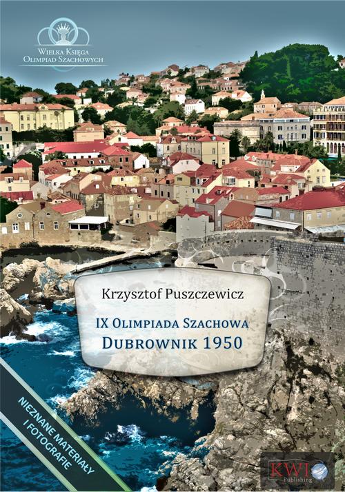 IX Olimpiada Szachowa - Dubrownik 1950 — okładka e-booka