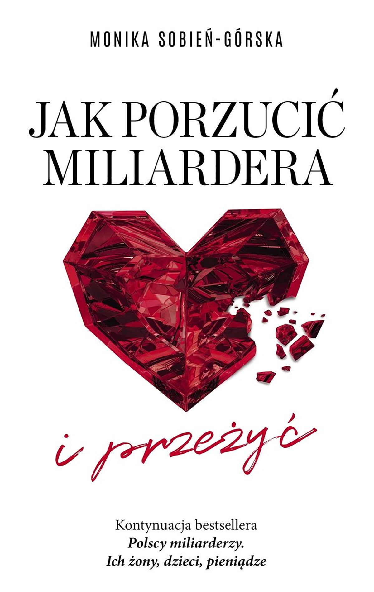 Tytuł: Jak porzucić miliardera… i przeżyć
Autor: Monika Sobień-Górska
Wydawnictwo: Czerwone i Czarne
Formaty: EPUB, MOBI