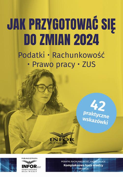 Jak przygotować się do zmian 2024 — okładka e-booka