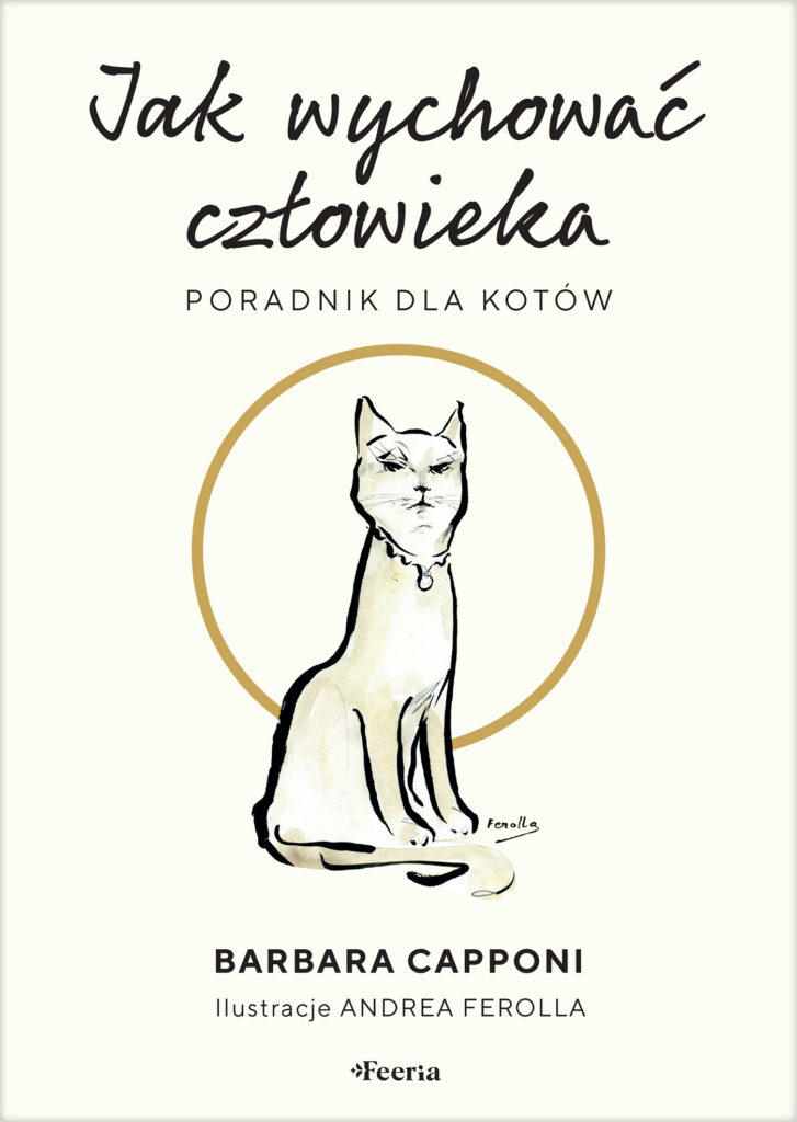 Jak wychować człowieka. Poradnik dla kotów — okładka
