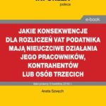Jakie konsekwencje dla rozliczeń VAT podatnika mają nieuczciwe działania jego pracowników, kontrahentów lub osób trzecich — okładka e-booka