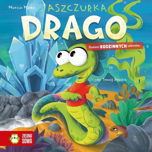 Tytuł: Jaszczurka Drago. Śladami rodzinnych sekretów
Autor: Marcin Malec
Wydawnictwo: Zielona Sowa
Formaty: MP3