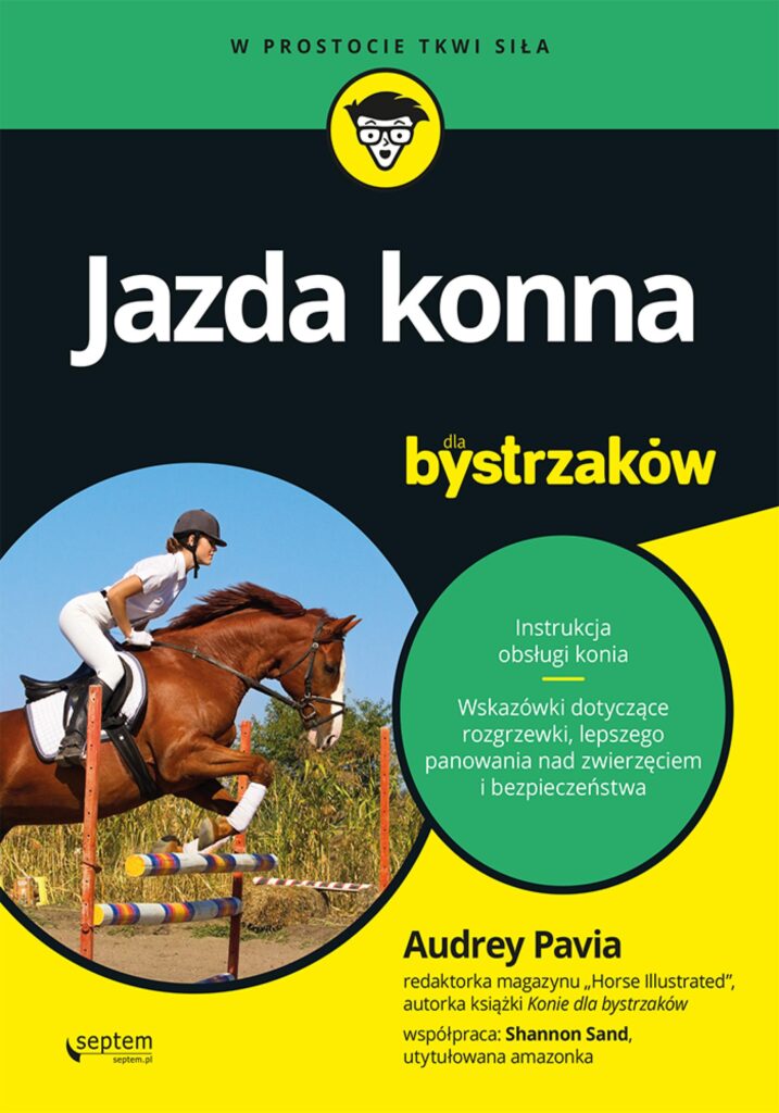 Jazda konna dla bystrzaków — okładka