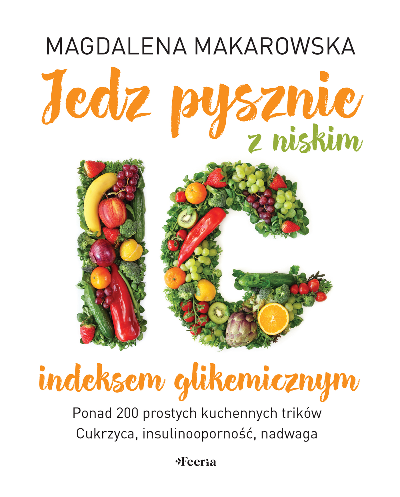 Tytuł: Jedz pysznie z niskim indeksem glikemicznym
Autor: Magdalena Makarowska
Wydawnictwo: Wydawnictwo JK (Aha, Feeria)
Formaty: EPUB, MOBI