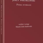 Jerzy Wróblewski. Pisma wybrane — okładka e-booka