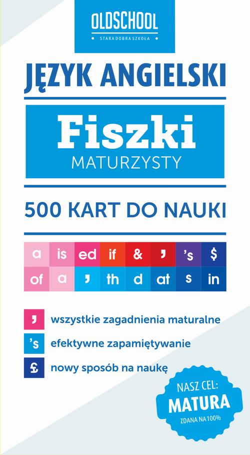 Język angielski Fiszki maturzysty — okładka e-booka