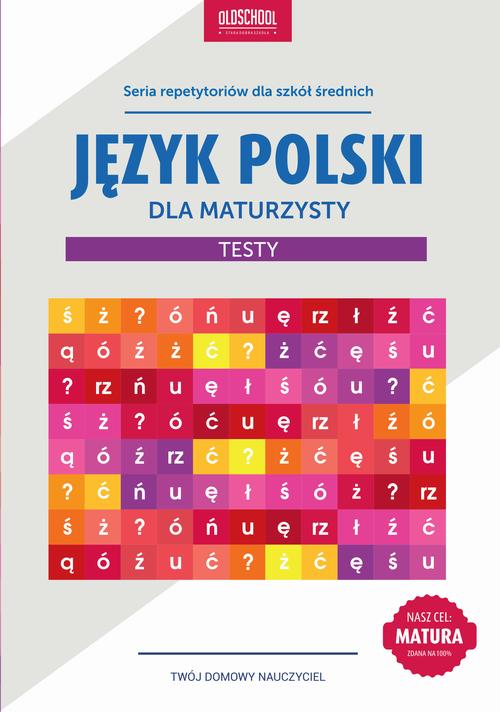 Język polski dla maturzysty Testy — okładka e-booka