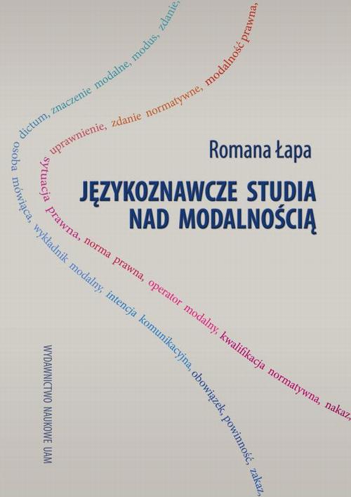 Językoznawcze studia nad modalnością — okładka e-booka
