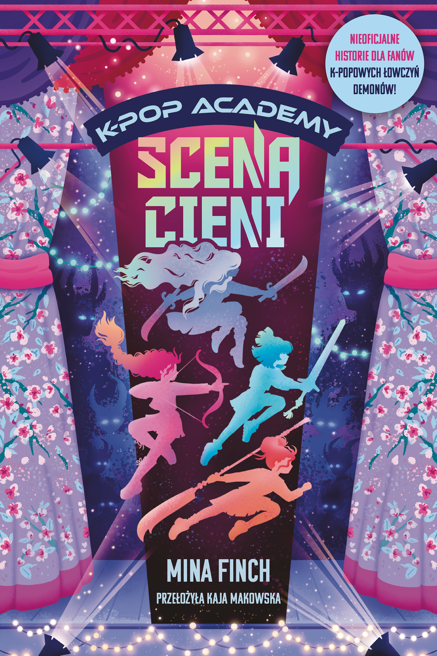 K-Pop Academy (#1). Scena cieni. K-Pop Academy. Tom 1 — okładka e-booka
