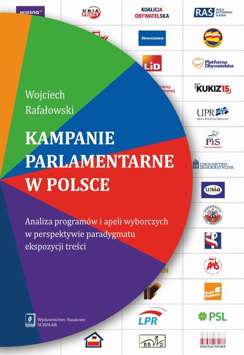 Kampanie parlamentarne w Polsce — okładka e-booka