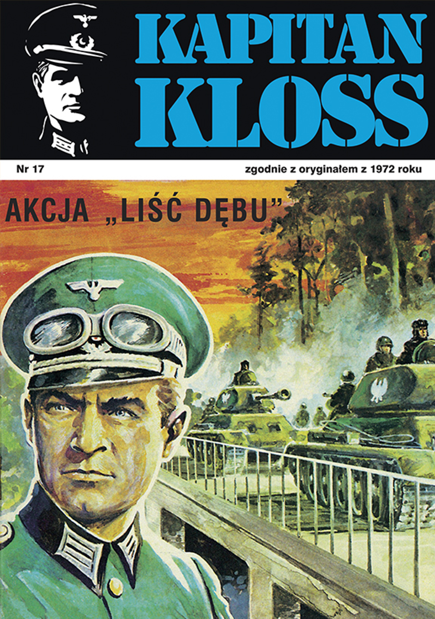Kapitan Kloss. Akcja "Liść dębu" — okładka e-booka