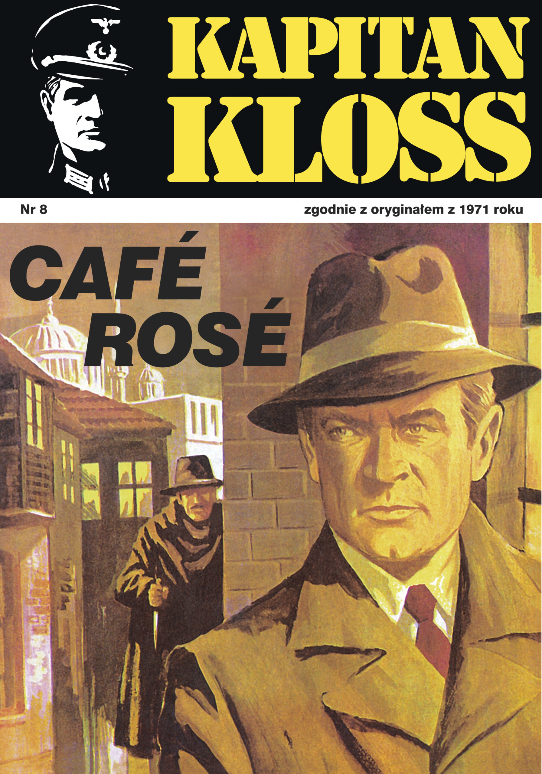 Kapitan Kloss. Cafe Rose — okładka e-booka