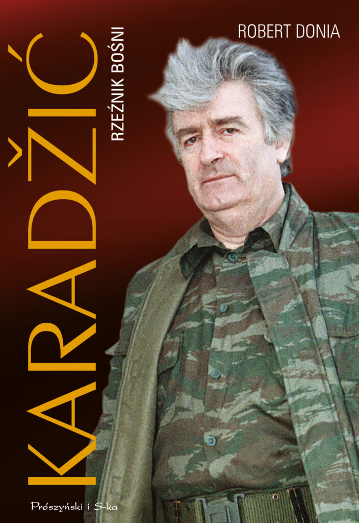 Karadžić. Rzeźnik Bośni — okładka