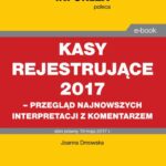 Kasy rejestrujące 2017 — okładka e-booka