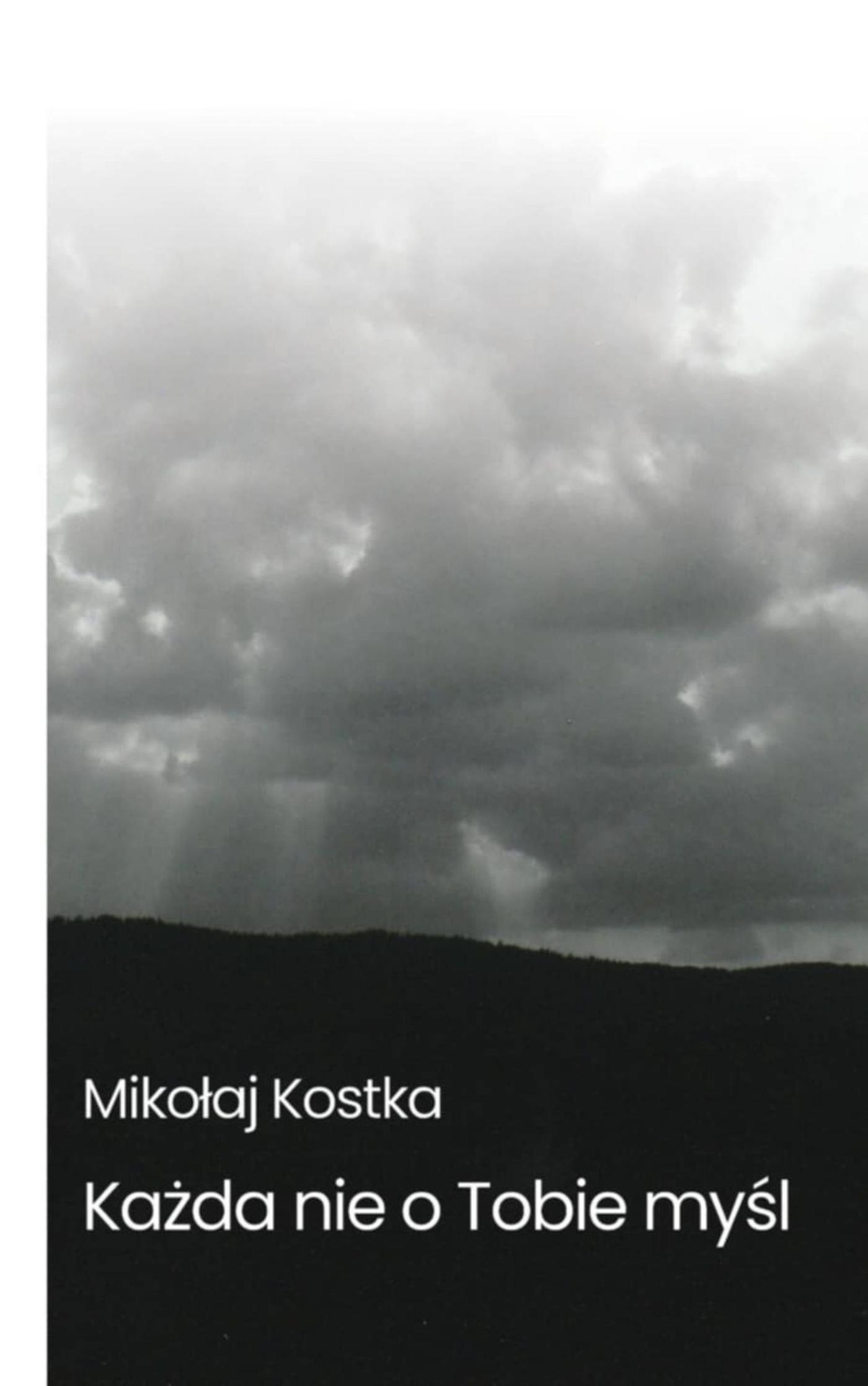 Każda nie o tobie myśl — okładka e-booka