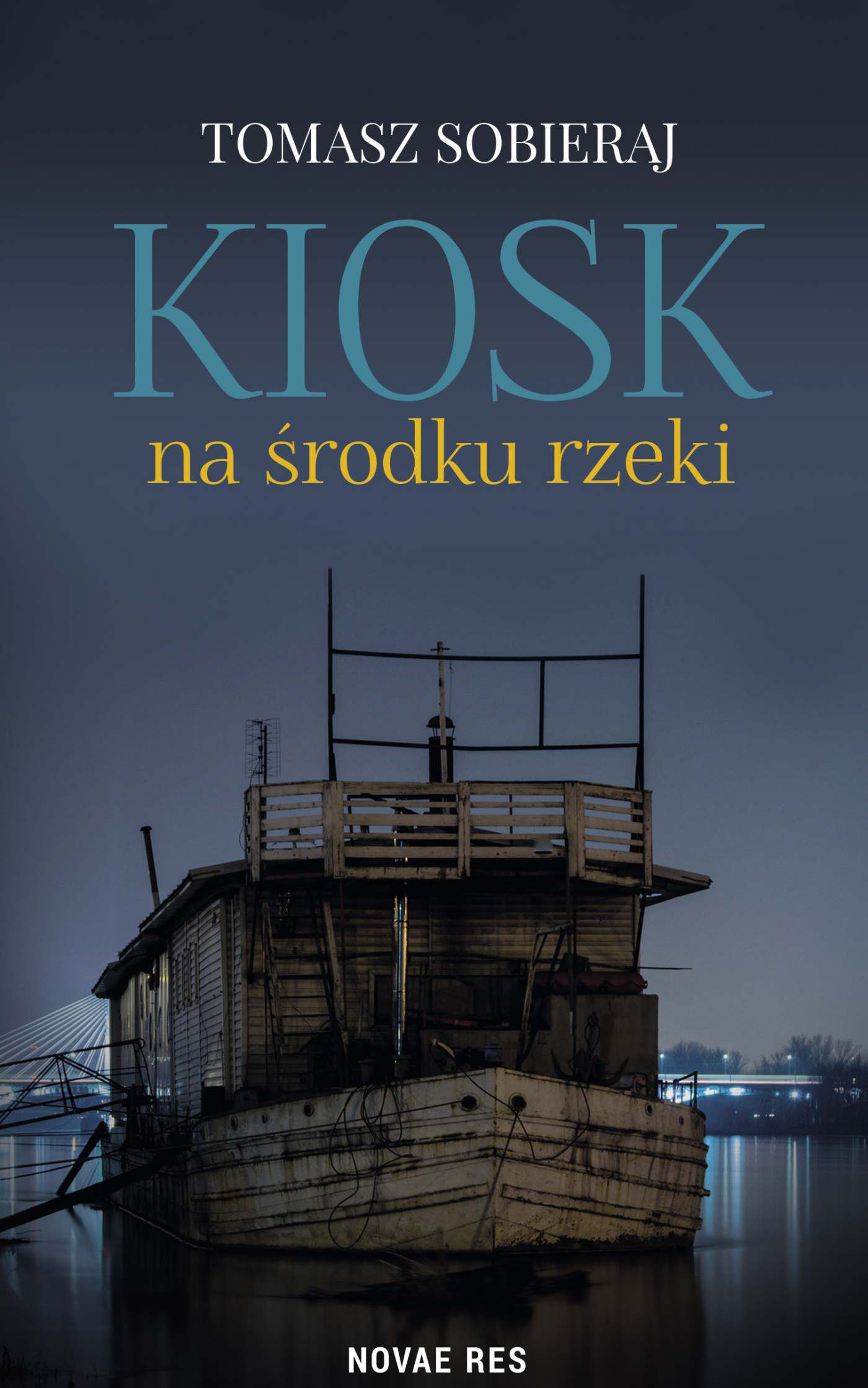 Kiosk na środku rzeki — okładka e-booka