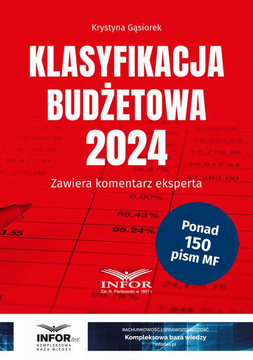 Klasyfikacja Budżetowa 2024 — okładka e-booka