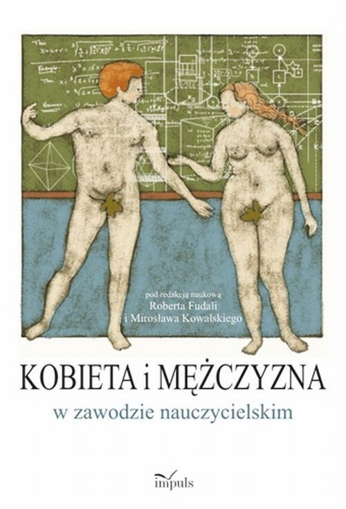 Kobieta i mężczyzna w zawodzie nauczycielskim — okładka e-booka