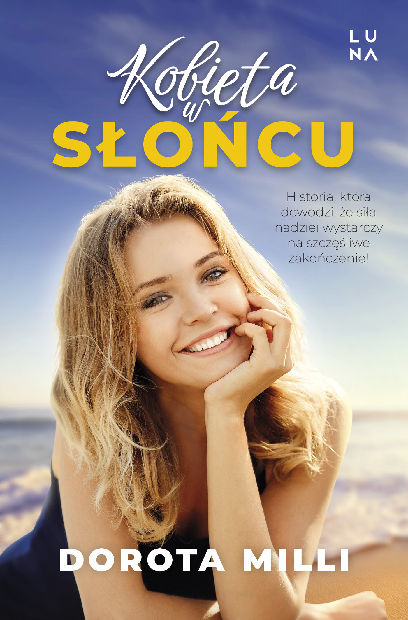 Tytuł: Kobieta w słońcu
Autor: Dorota Milli
Wydawnictwo: Wydawnictwo Luna
Formaty: EPUB, MOBI
