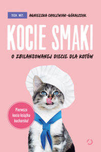 Tytuł: Kocie smaki
Autor: Agnieszka Cholewiak-Góralczyk
Wydawnictwo: Wydawnictwo Otwarte
Formaty: EPUB, MOBI