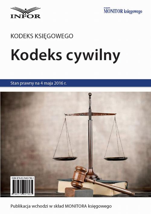 Kodeks cywilny — okładka e-booka