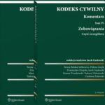 Kodeks cywilny. Komentarz. Tom 4 i 5. Zobowiązania. Część szczegółowa — okładka e-booka