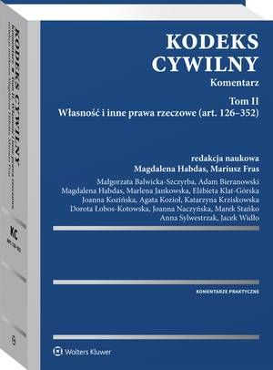Kodeks cywilny. Komentarz. Tom II — okładka e-booka