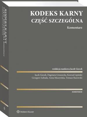 Kodeks karny. Część szczególna. Komentarz — okładka e-booka