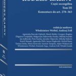 Kodeks karny. Część szczególna. Tom III. Komentarz do art. 278–363 — okładka e-booka